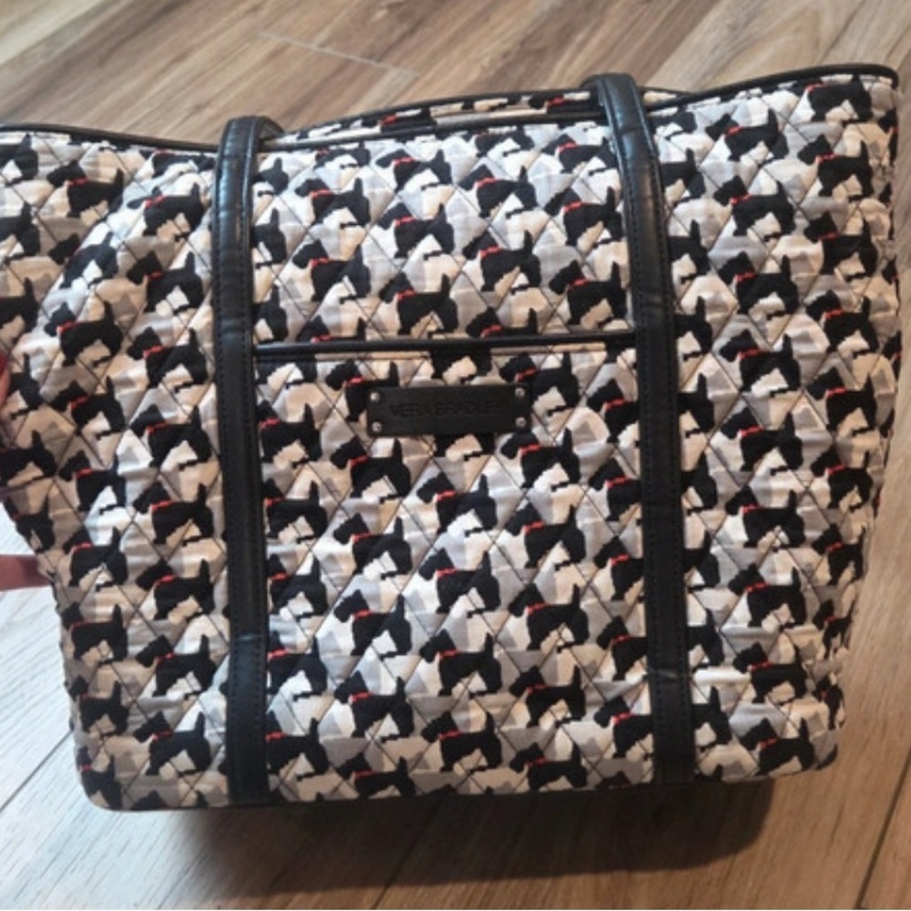 Vera Bradley Black and White Patterned Tote
